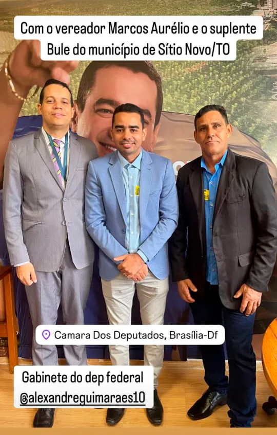 Marcos Aurélio intensifica pré-campanha a deputado estadual com agenda em Brasília